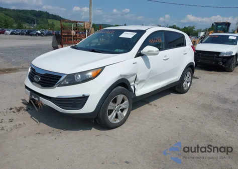 2012 Kia Sportage Lx из США, поврежденный, VIN KNDPBCA21C7308400